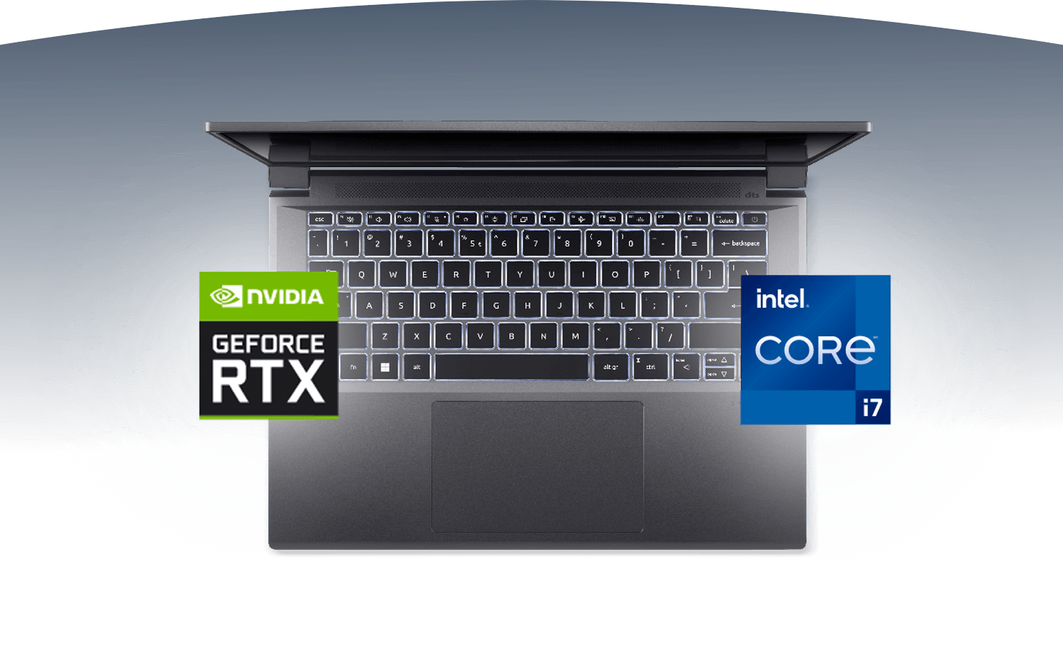 Notebook Acer Swift X SFX14-71G-70, Intel® Core™ i7–13700H, RAM 16GB, SSD 1TB, GeForce® RTX 4050