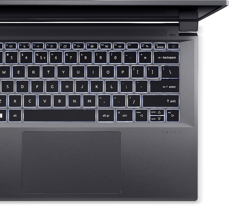 Notebook Acer Swift X SFX14-71G-70, Intel® Core™ i7–13700H, RAM 16GB, SSD 1TB, GeForce® RTX 4050