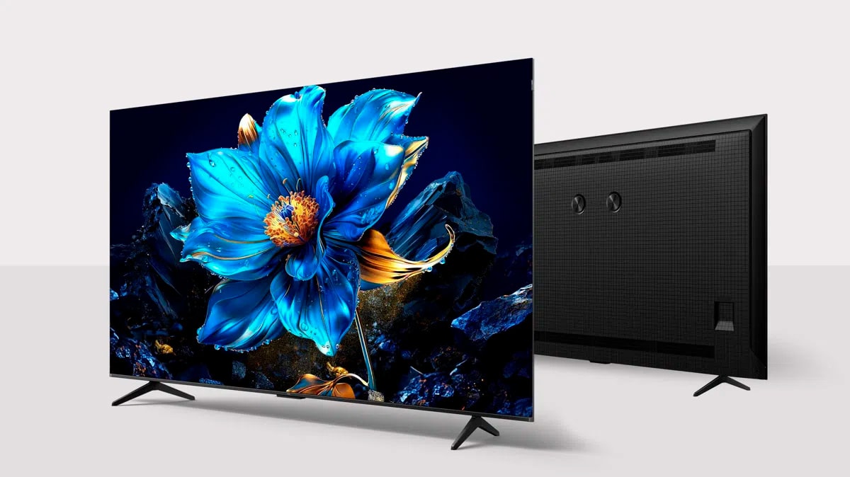 Smart TV 75 QLED 4K Ultra HD TCL 75P7K Google TV, HDMI, Bluetooth, Wi-Fi