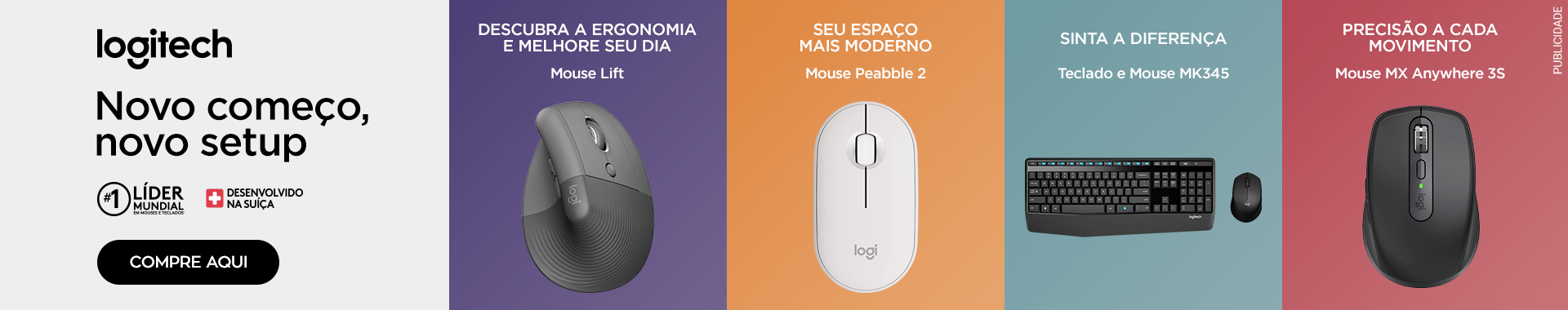 [PARCERIA] Logitech - Destaque