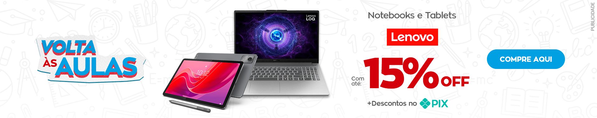 [PARCERIA] Volta as aulas LENOVO - Destaque