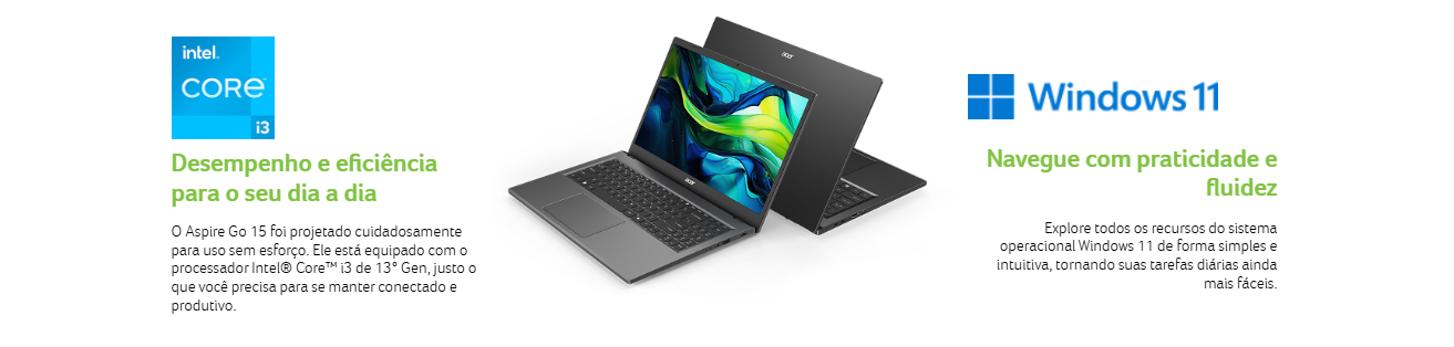 Notebook Acer Aspire GO 15