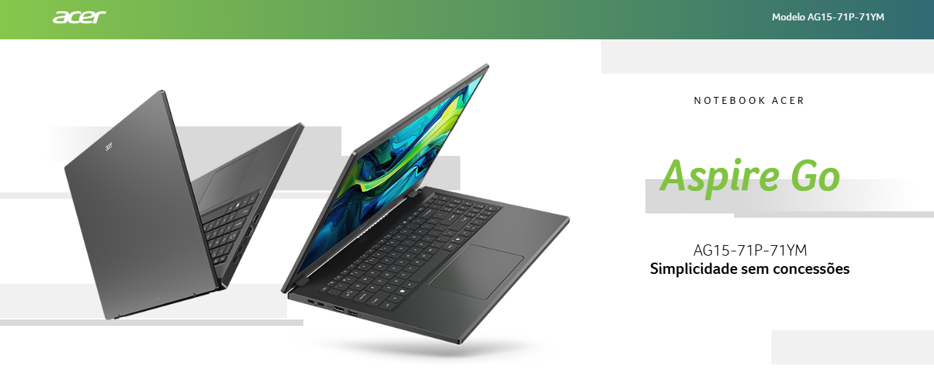 Notebook Acer Aspire GO 15