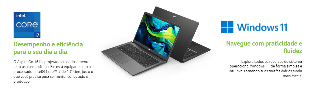 Notebook Acer Aspire GO 15