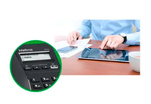 Telefone Fixo IP Intelbras TIP 125i