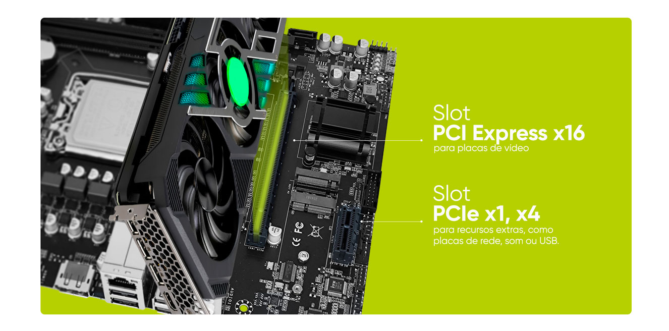 Placa-Mãe Get A520 M2 AM4 DDR4 até 128GB, M.2 NVMe, HDMI, USB 3.0, Micro ATX