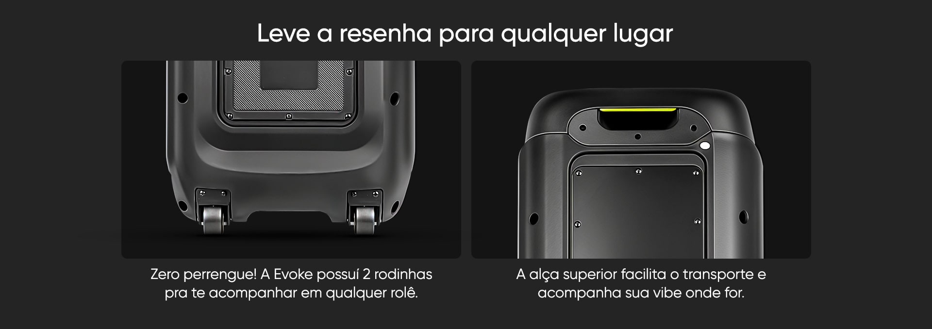 Caixa de Som Amplificada Bluetooth Get Evoke 1501 TWS 1000W RMS