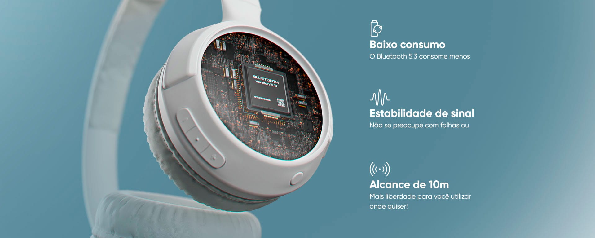 Headphone Bluetooth Get Go Preto