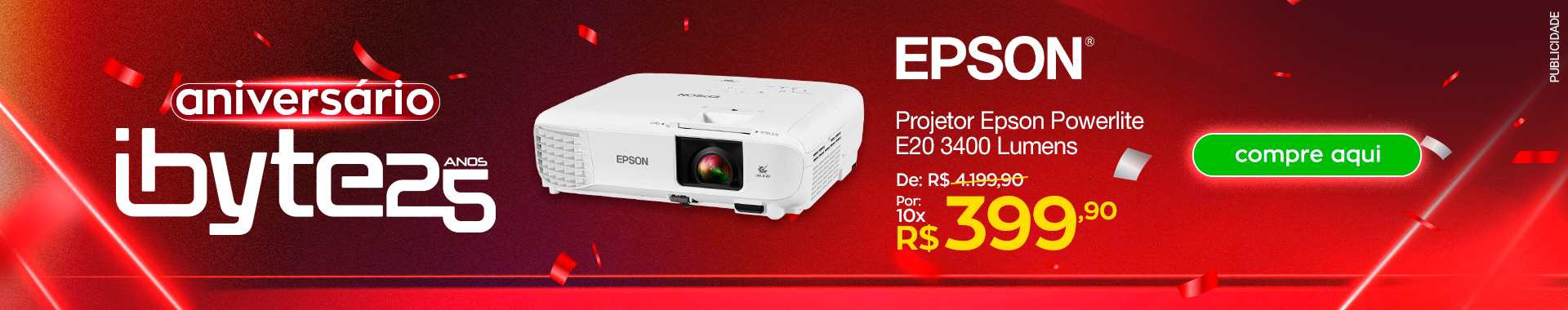 [PARCERIA] EPSON Projetor - Destaque