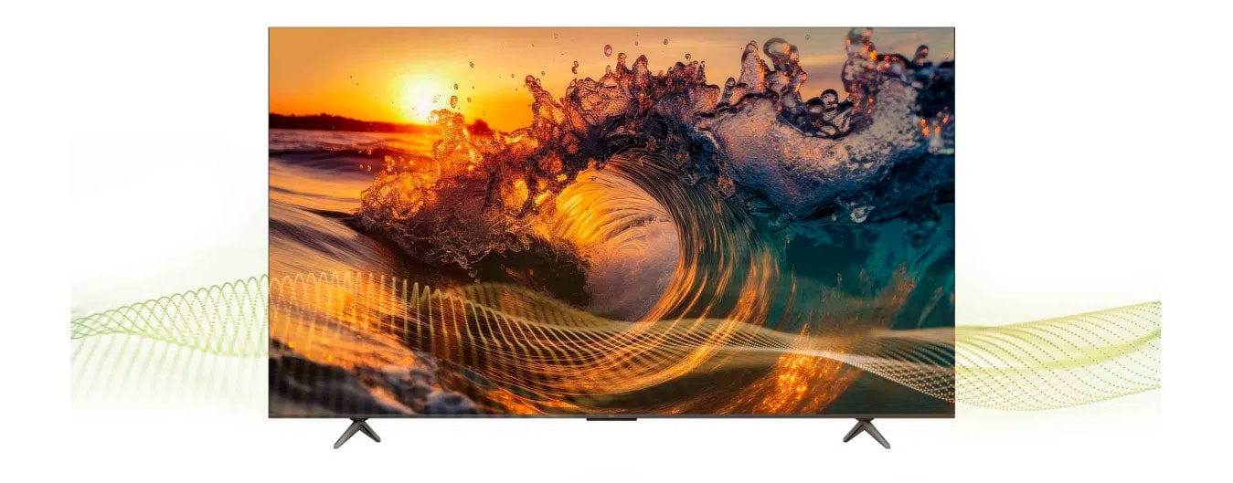 Smart TV 75 QLED 4K Ultra HD TCL 75P7K Google TV, HDMI, Bluetooth, Wi-Fi