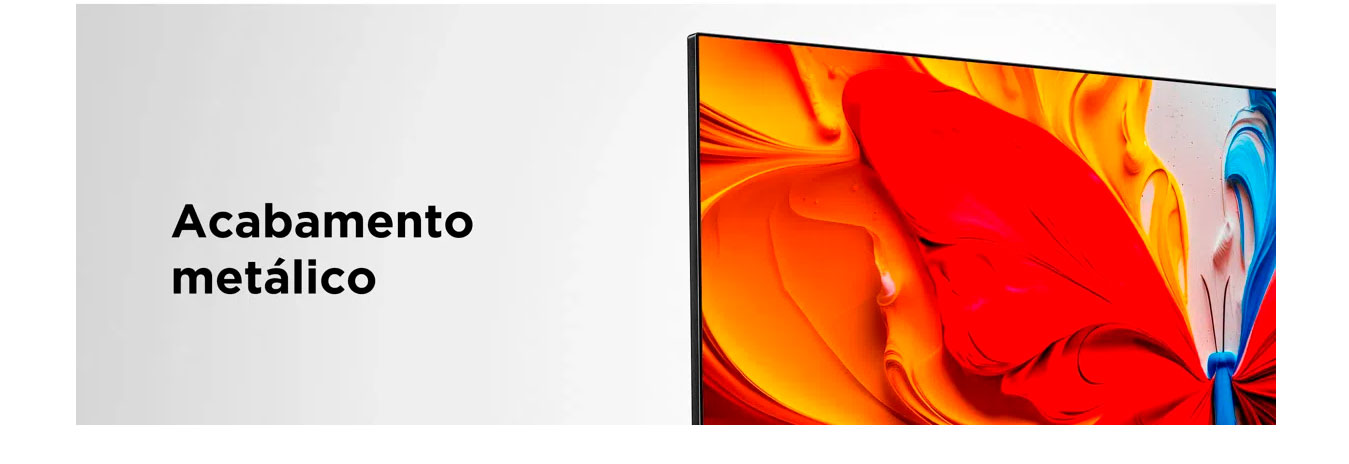 Smart TV 75 QLED 4K Ultra HD TCL 75P7K Google TV, HDMI, Bluetooth, Wi-Fi