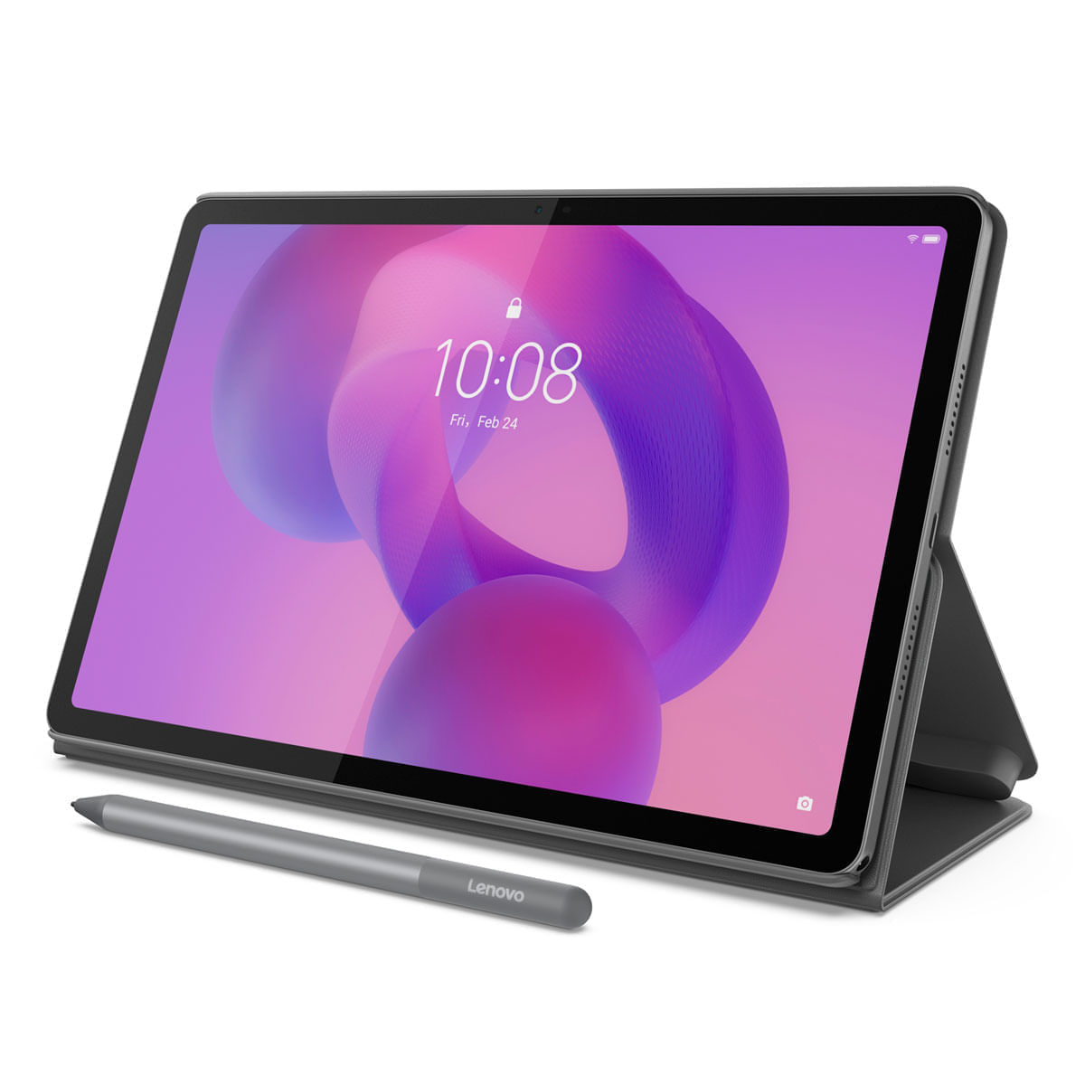 GTablet Lenovo Idea Tab Octa-Core, 8GB RAM, 128GB, Wi-Fi® 5, Android™ 15, Tela 11 Pol, Acompanha Caneta e Case Cinza - ZAFR0856BR