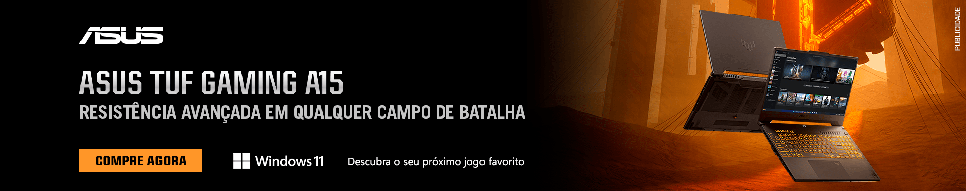 [PARCERIA] Lançamento Asus Gaming A15 - Destaque