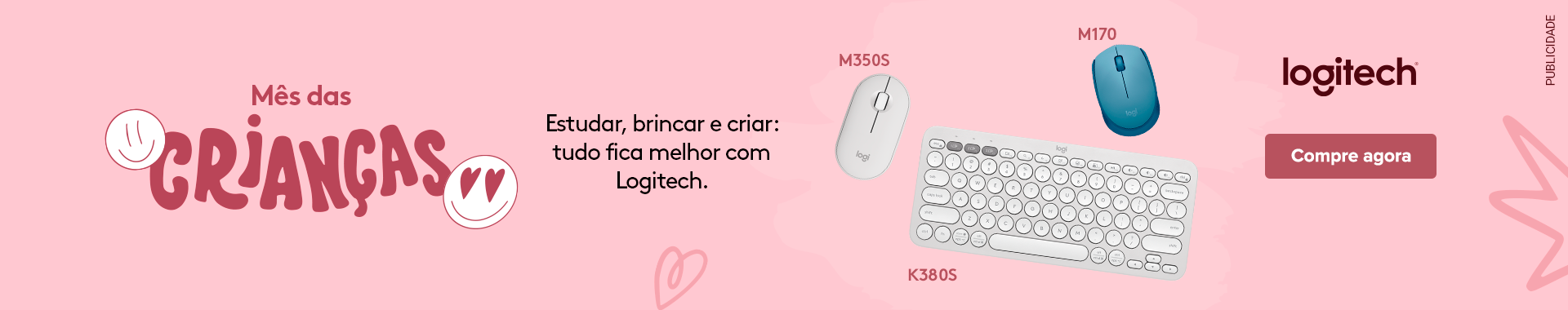 LOGITECH - Crianças - Destaque