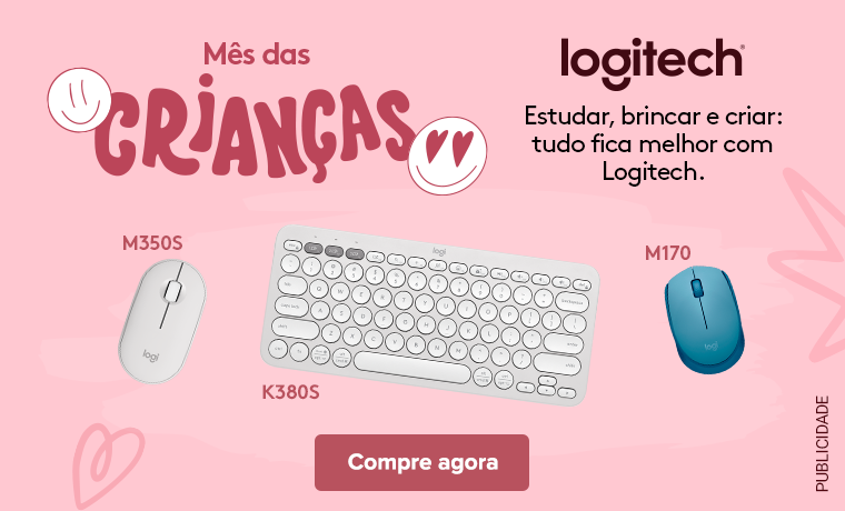 LOGITECH - Crianças - Destaque