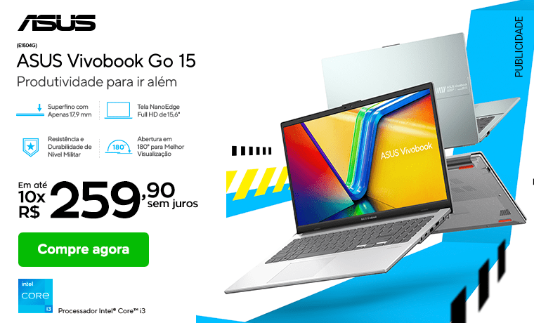 [PARCERIA] ASUS I3 - Destaque