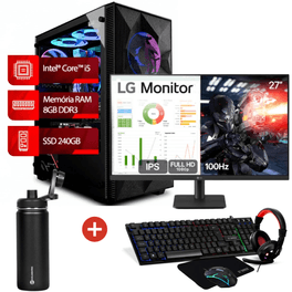 pc-gamer-i5-8gb-ssd-240gb-linux-monitor-headset-teclado-mouse-mousepad-garrafa-500ml-goldentec-1