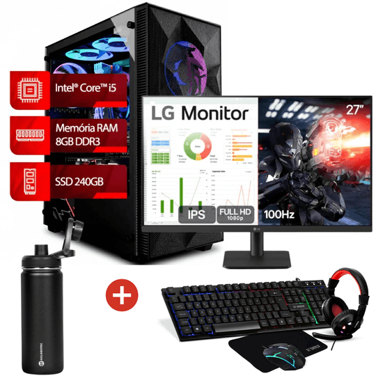 pc-gamer-i5-8gb-ssd-240gb-linux-monitor-headset-teclado-mouse-mousepad-garrafa-500ml-goldentec-1