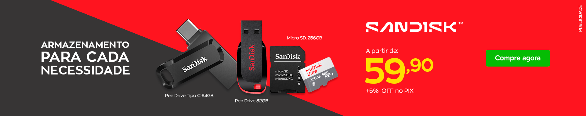 [PARCERIA] SANDISK - Destaque