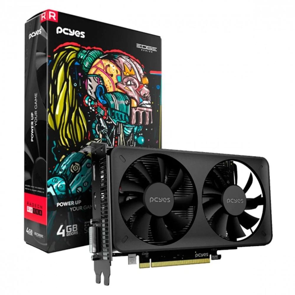 Placa De Vídeo HD6770 4GB DDR5 - 128 Bits PCI Express 2.0 (Para PC)