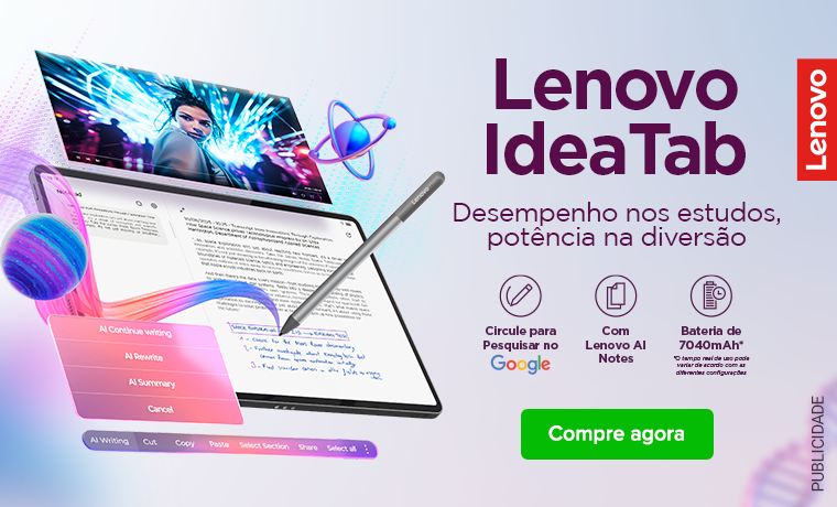 [PARCERIA] Lenovo - IdeaTab - Destaque