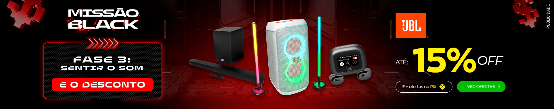 [PARCERIA] JBL - Black Friday - Destaque