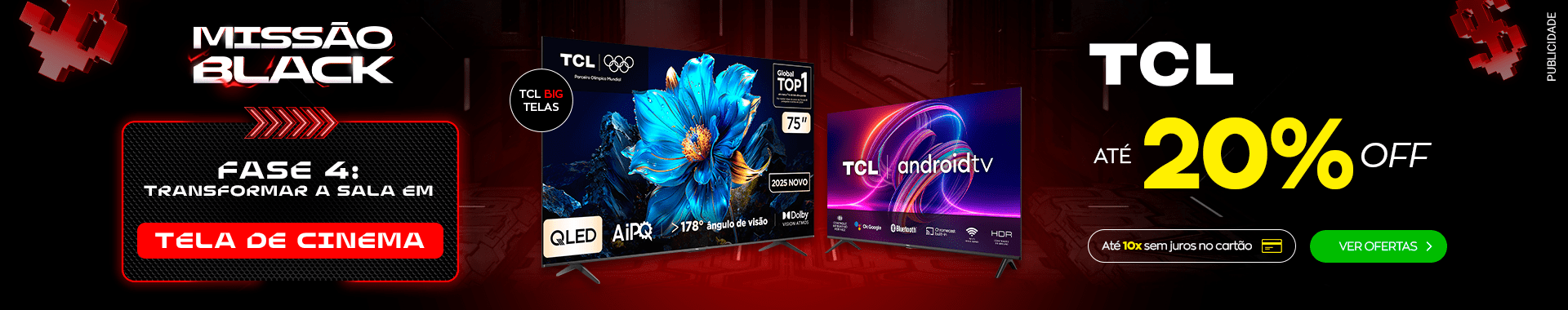 [PARCERIA] TCL - Black Friday - Destaque