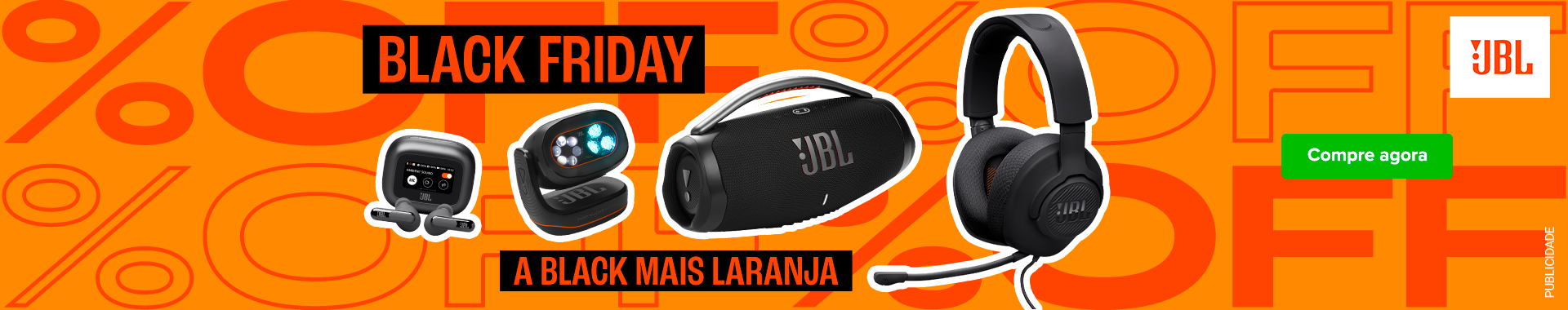 [PARCERIA] JBL - Black mais laranja de todas! - Destaque
