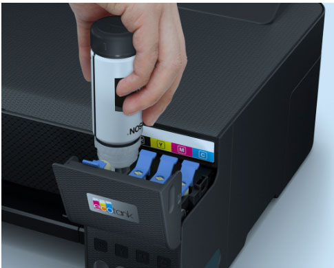 Impressora Jato de Tinta Epson EcoTank L1250 Wi-Fi, USB