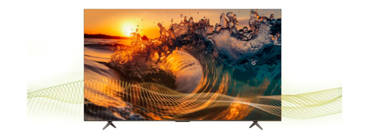 Smart TV 75 TCL LED 4K HVA 75P6K, Google TV, Wi-Fi, Bluetooth/