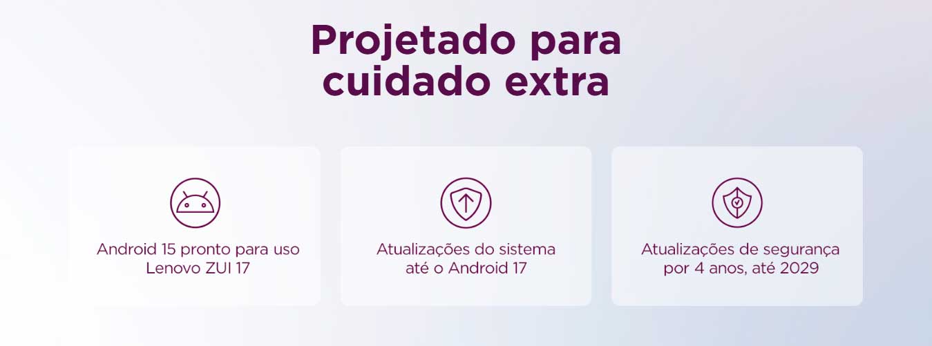 Tablet Lenovo Idea Tab, 8GB RAM, 128GB, 11” 2.5K 90Hz, Android 15, Wi-Fi, com Caneta e Capa, ZAFR0856BR