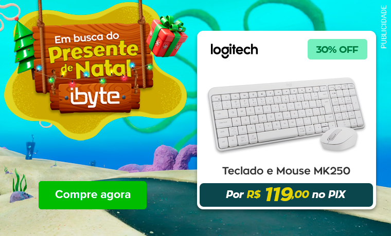 [PARCERIA] Logitech teclado-mouse - Destaque