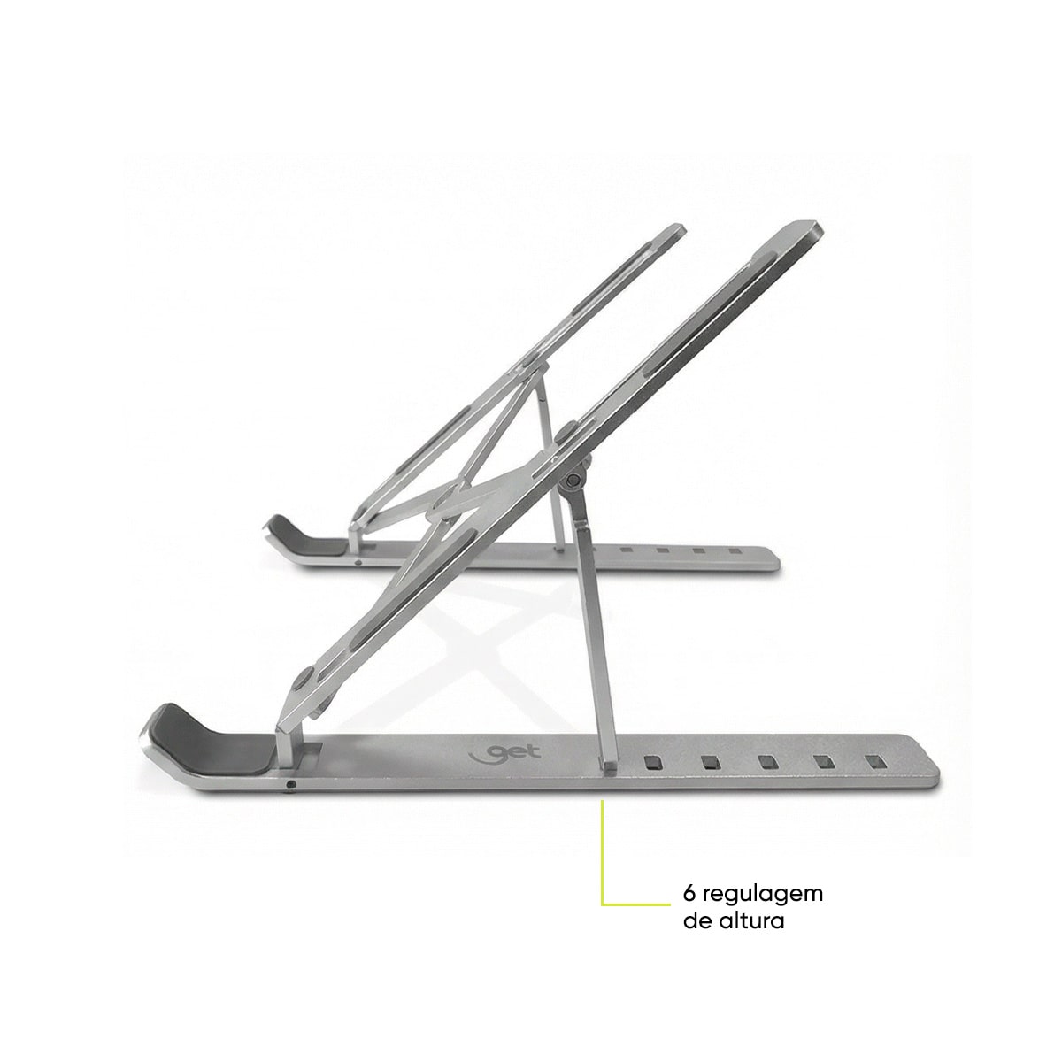 Suporte Ajustável de Alumínio para Notebook Get Elevate - lojaibyte