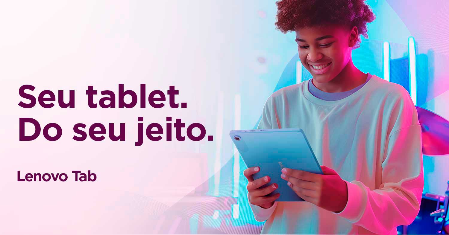 Tablet Lenovo Tab MediaTek Helio G85 4GB 64GB Wi-Fi + 4G Android 14 10.1'' WUXGA Cinza - ZAEL0068BR