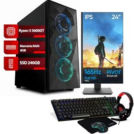 PC-Gamer-Ryzen-5-5600GT-RAM-8GB-SSD-240GB-Linux--Goldentec---Monitor-Gamer-Pivot-24-OX-Orbita-IPS-FHD---Headset---Teclado---Mouse---Mousepad-1