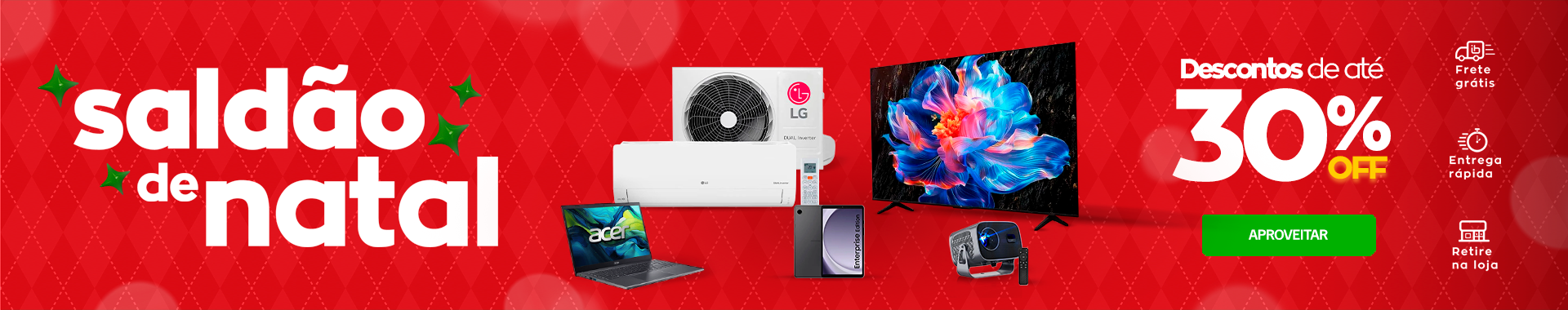 Saldão de Natal - Destaque