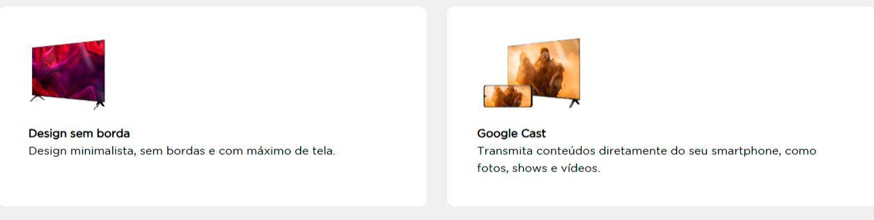 Smart TV 32 QLED Full HD TCL 32S5K Google TV, Wi-Fi, Bluetooth, HDMI