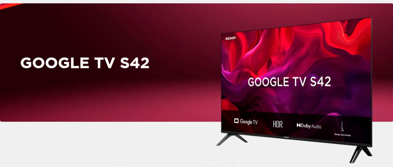 Smart TV 32 QLED Full HD TCL 32S5K Google TV, Wi-Fi, Bluetooth, HDMI