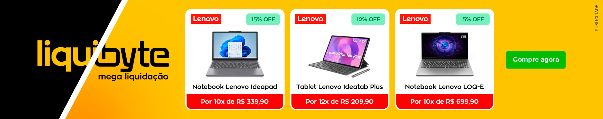 [PARCERIA] LENOVO - Volta as aulas - Destaque