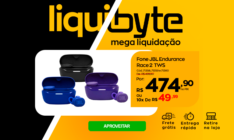 Liquibyte fones JBL - Destaque