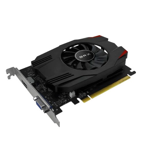 Placa de Vídeo PCYes RX 550 AMD Dual Fan Projeto Edge, 4GB GDDR5, 128 BITS - PVEX5504GBDF