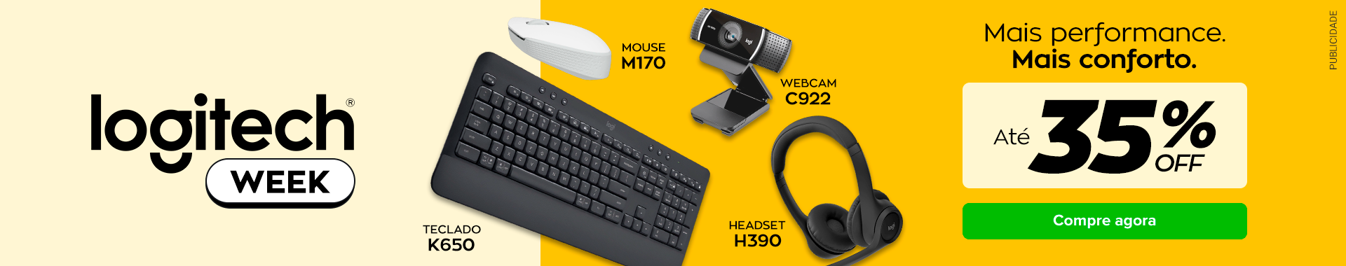 [PARCERIA] LOGITECH - Week - Destaque