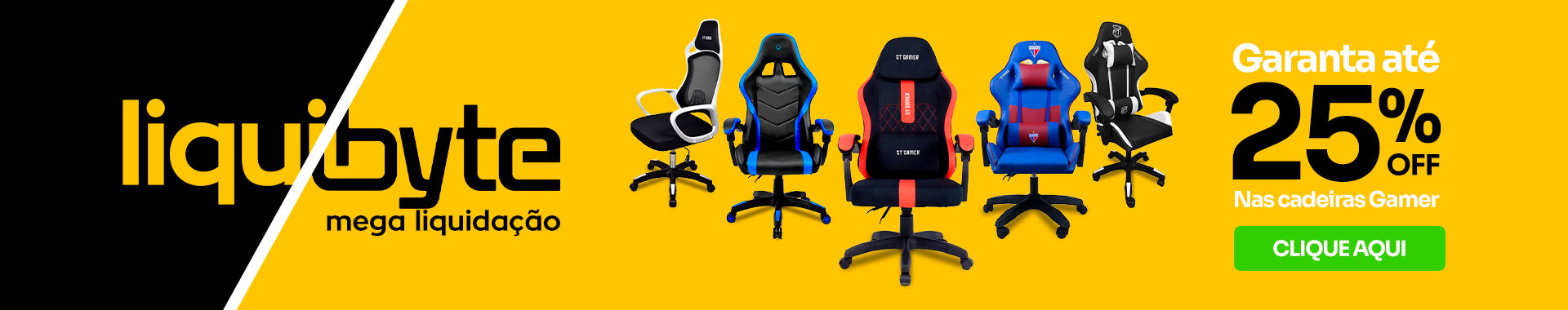 Liquibyte Cadeiras Gamers - Destaque