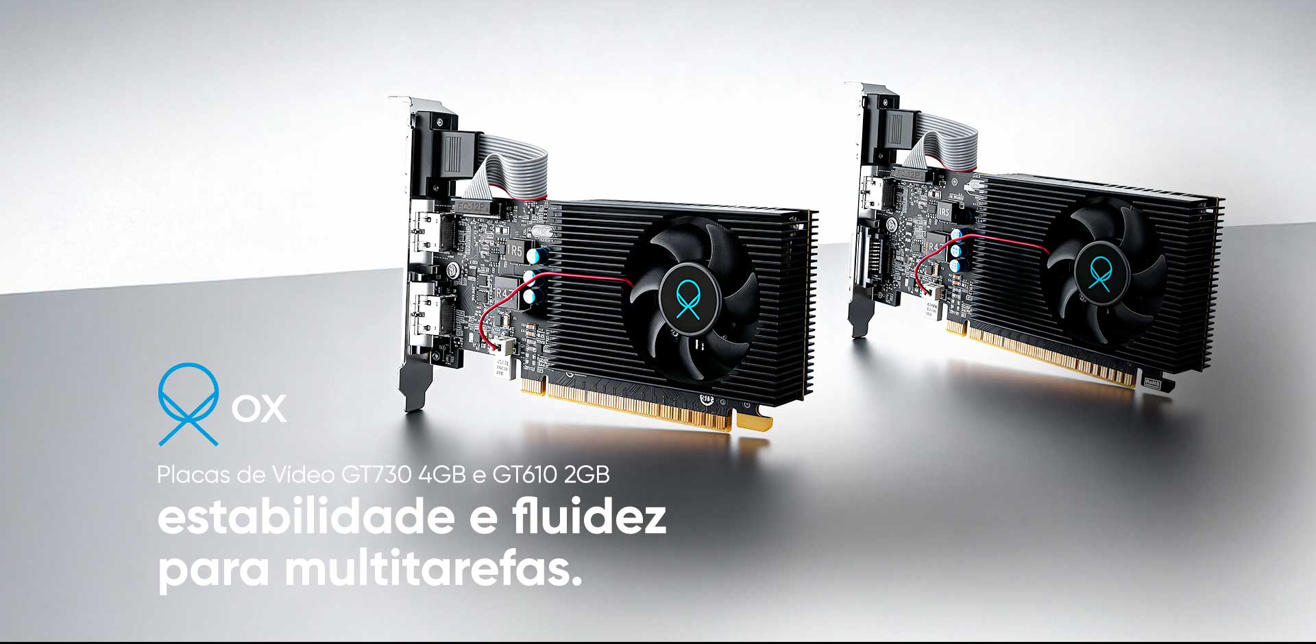 Placa de Vídeo OX NVIDIA GeForce GT 730, 4GB DDR3, 128-bit, HDMI/VGA