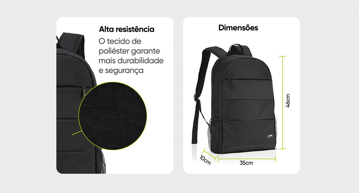 Mochila para Notebook 15.6 Get Slim