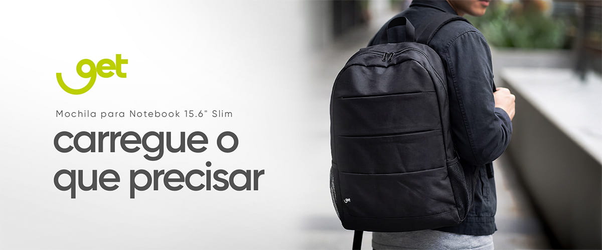 Mochila para Notebook 15.6 Get Slim