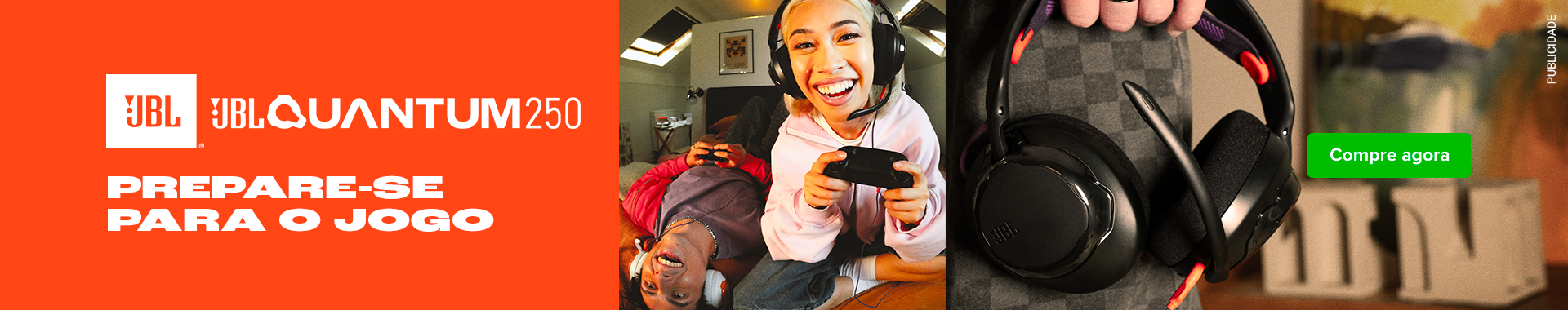 JBL Quantum 250 - Carnaval - Destaque