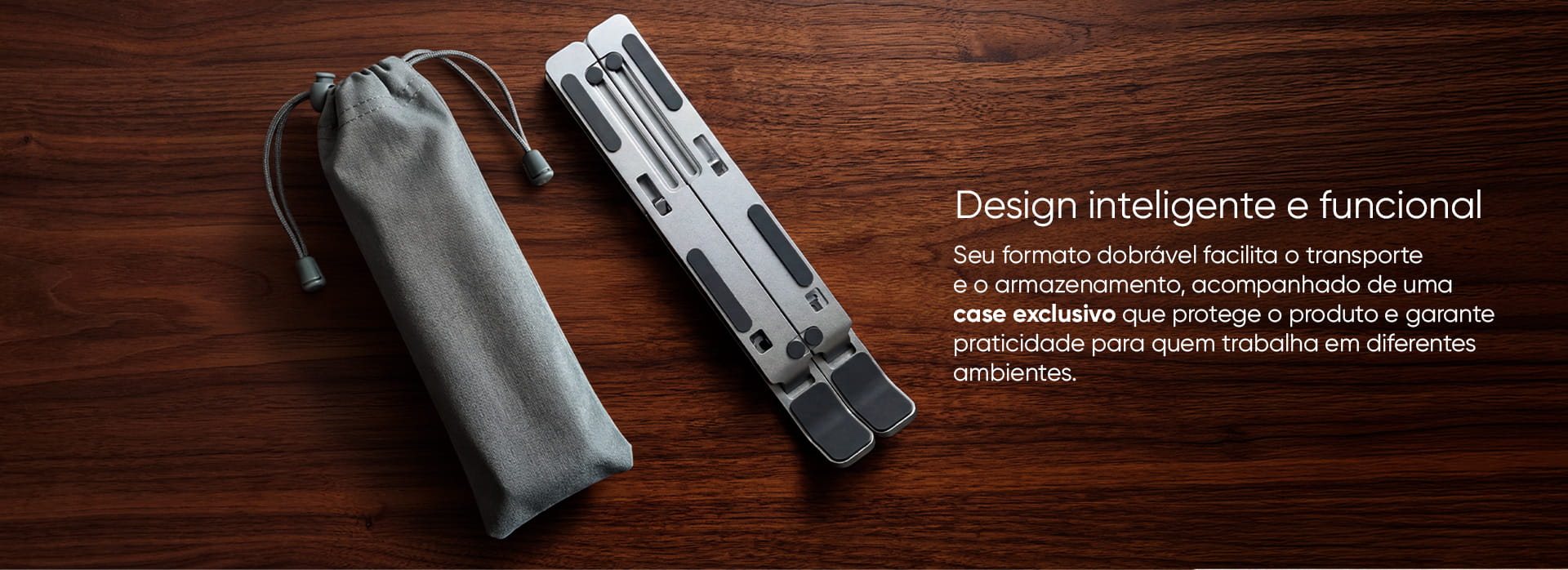 Suporte Ajustável de Alumínio para Notebook Get Elevate