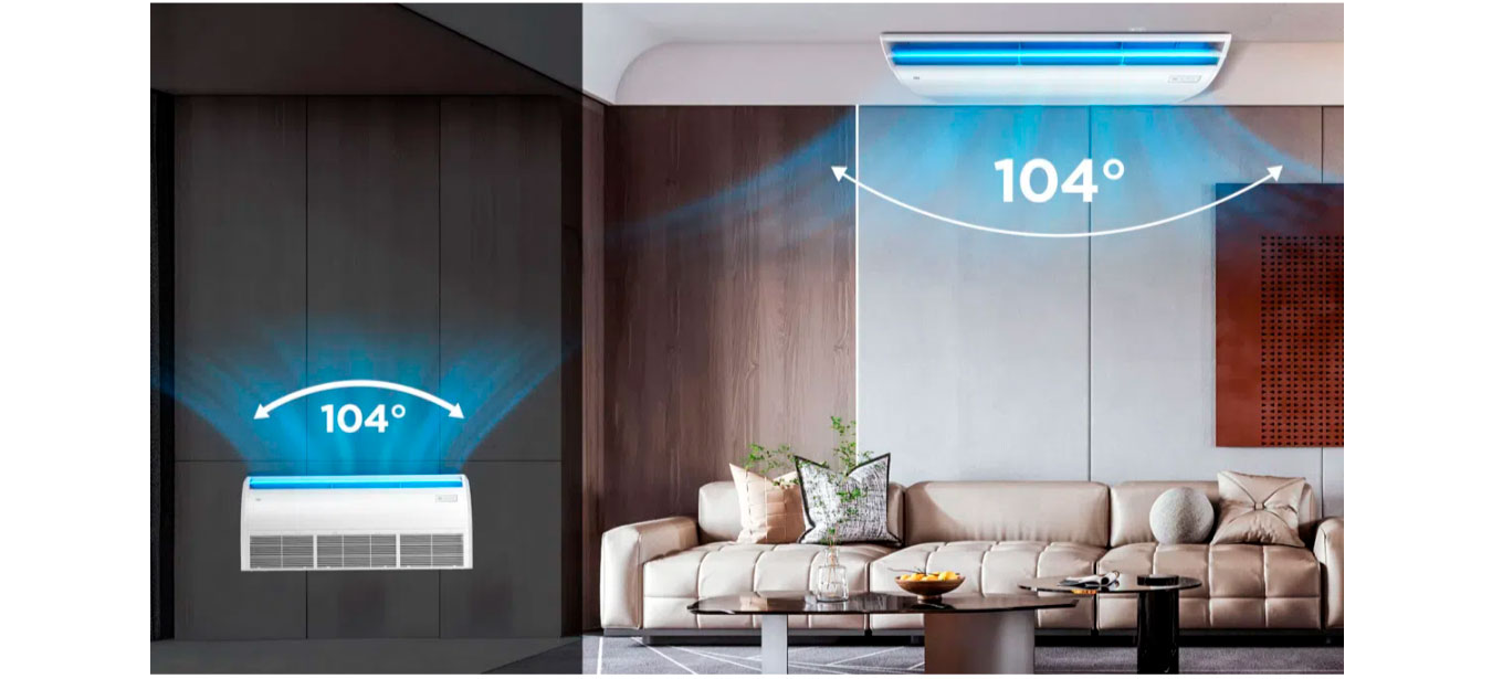 Ar Condicionado Inverter 36000 BTUs Piso Teto TCL Só Frio TAC-36CSG/CF 220V
