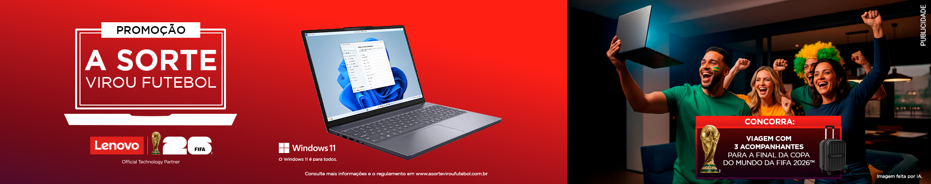 [PARCERIA] LENOVO - Campanha FIFA - Destaque
